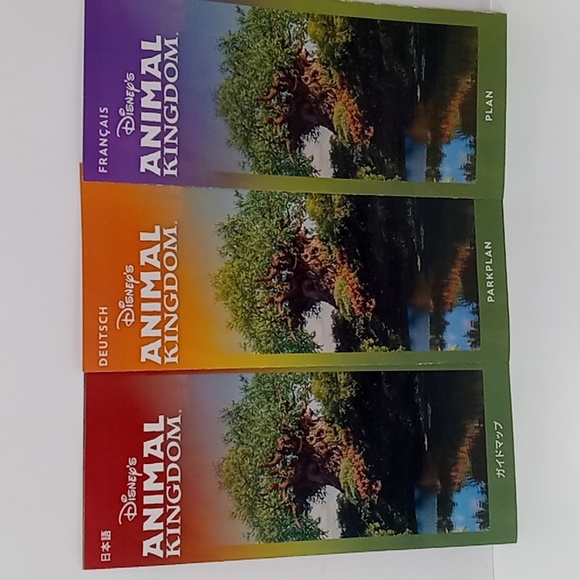 2023 DISNEY ANIMAL KINGDOM GUIDE MAPS - Picture 7 of 16